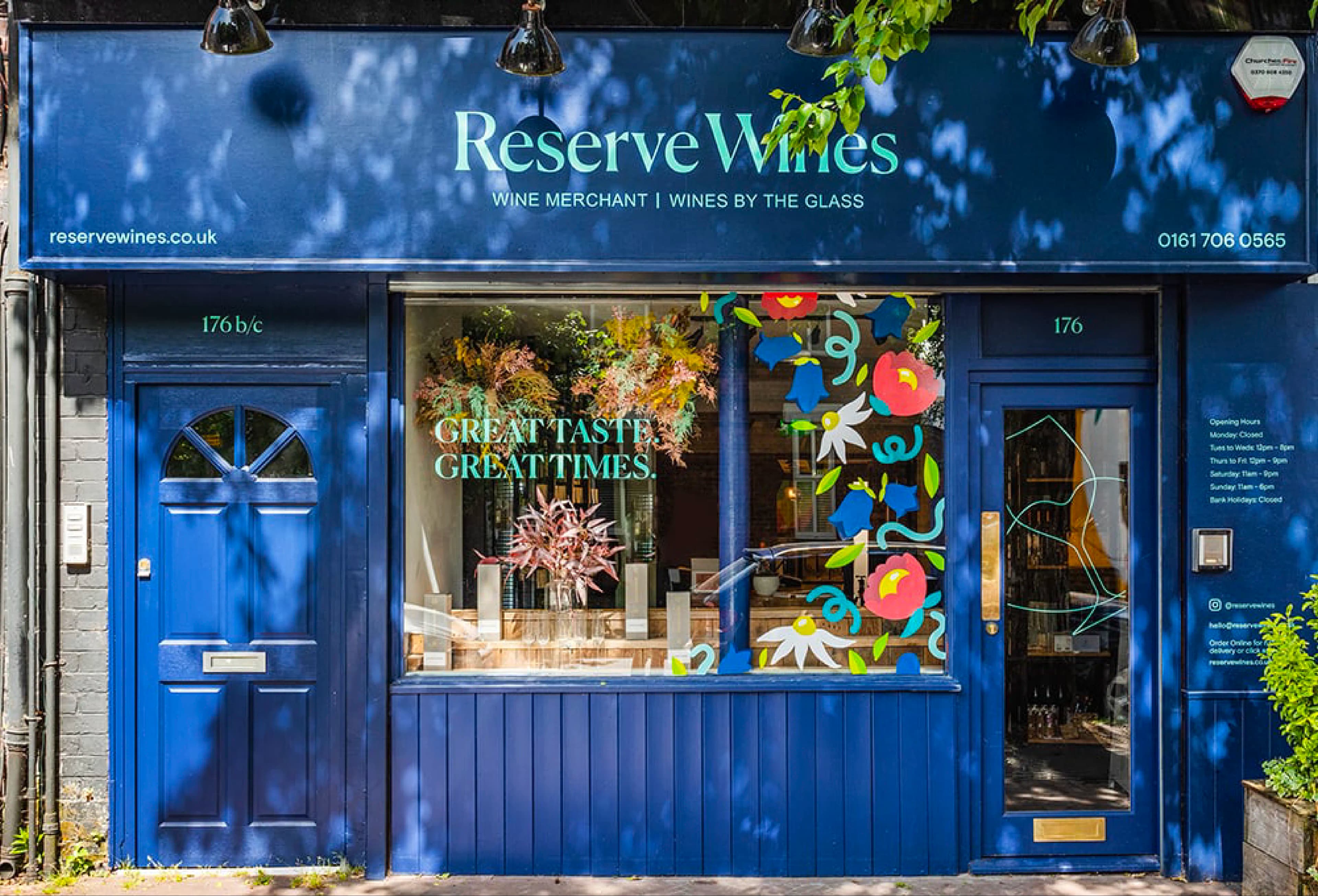 Reserve wines shop entry 