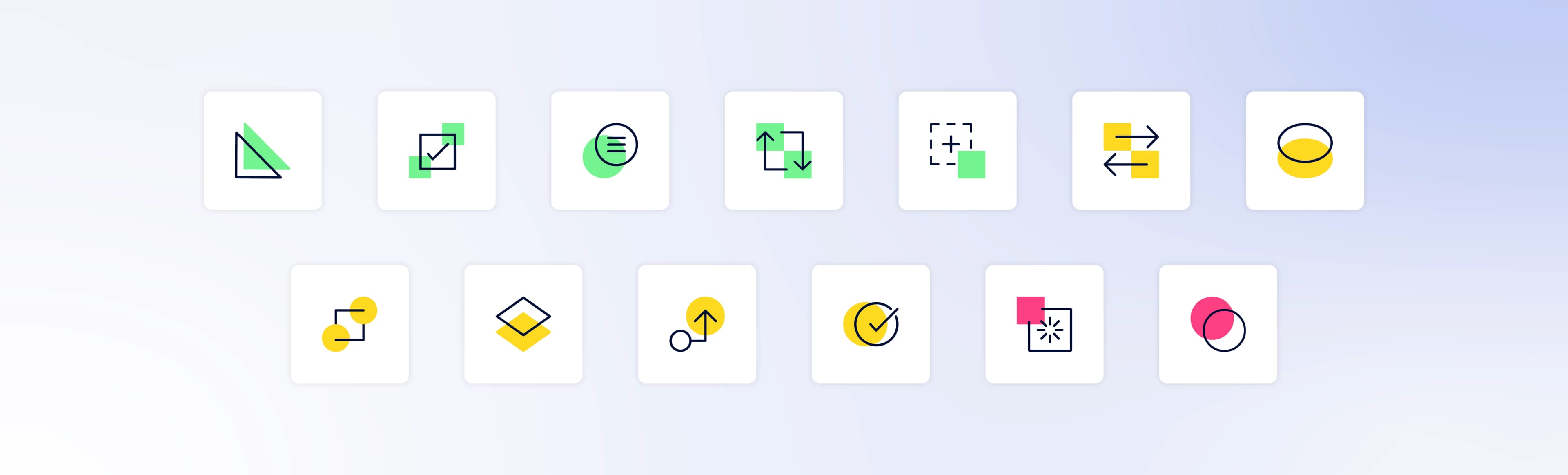 Peak's personalized minimal icons