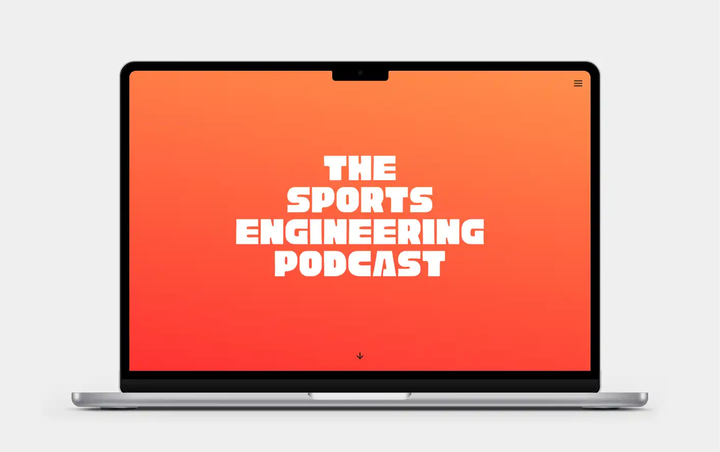The Sports Engineering Podcast landing