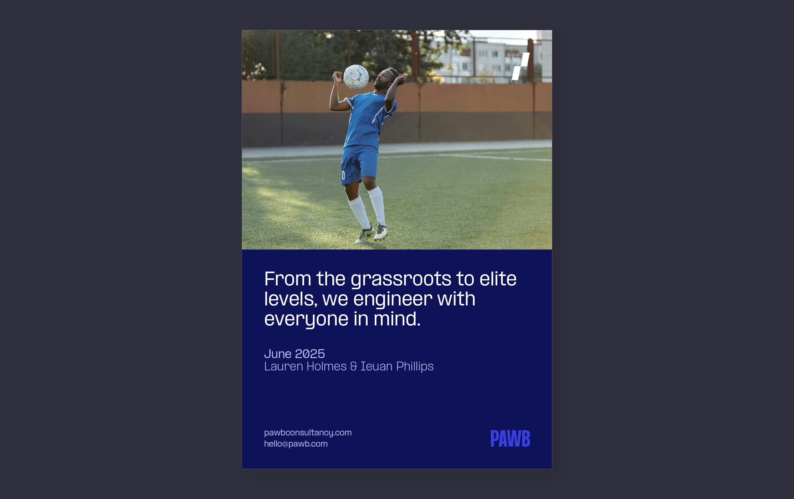 Peak menu's navigation bar image